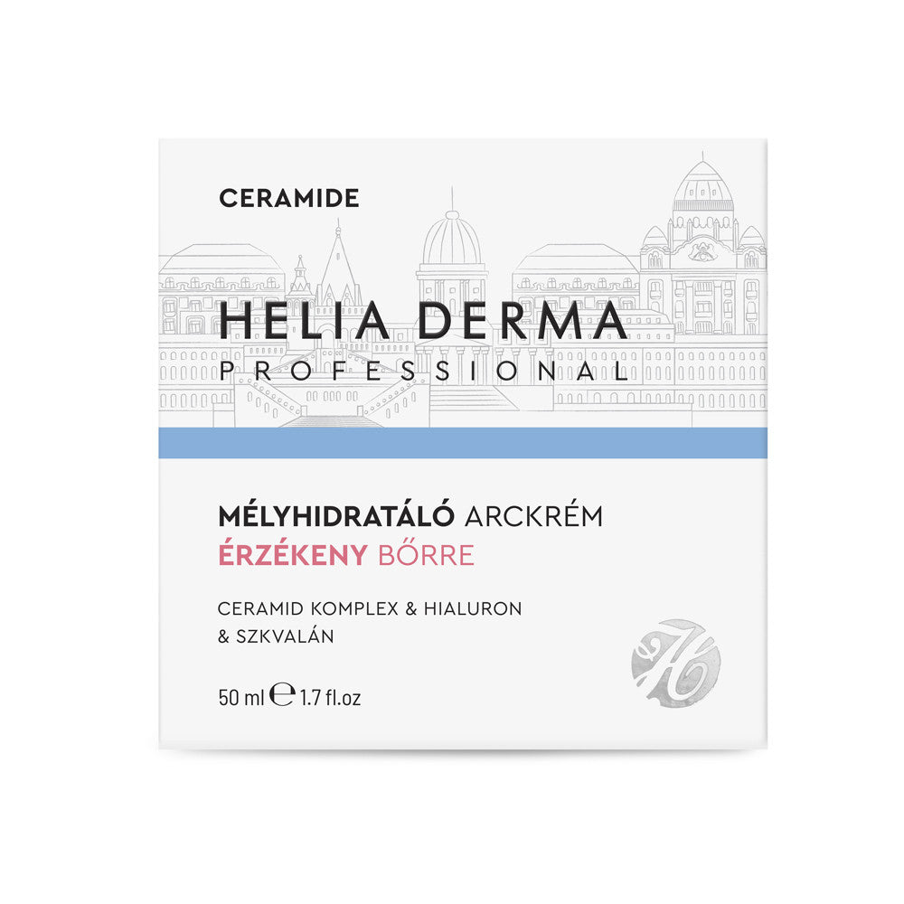 Helia Derma Professional Ceramide  Mélyhidratáló arckrém Érzékeny bőrre