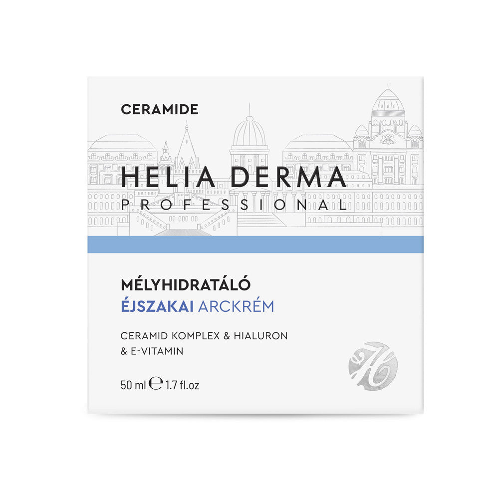 Helia Derma Professional Ceramide  Mélyhidratáló Éjszakai arckrém