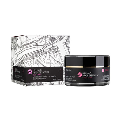 Helia-D Professional Vadgesztenyés éjszakai krém rozáceás bőrre - dobozban