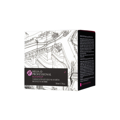 Helia-D Professional Vadgesztenyés éjszakai krém rozáceás bőrre - dobozban