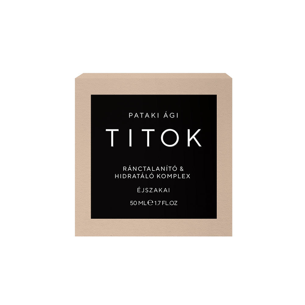 Pataki Ági Titok Ránctalanító & Hidratáló Komplex - Éjszakai