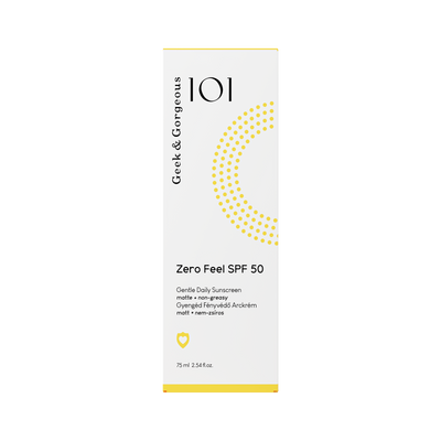 Geek&Gorgeous Zero Feel SPF 50
