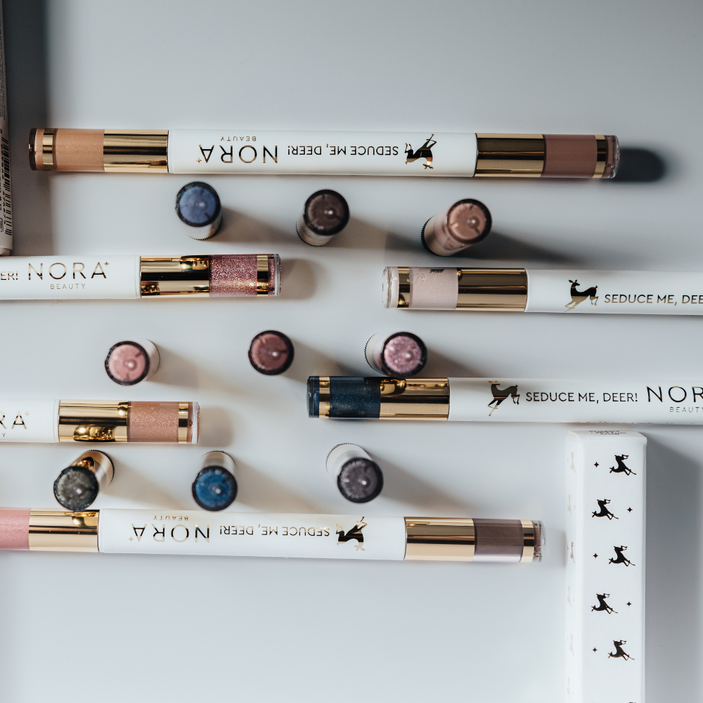 Nora Beauty Duo Pen - Szemhéjpúder Applikátor Duo