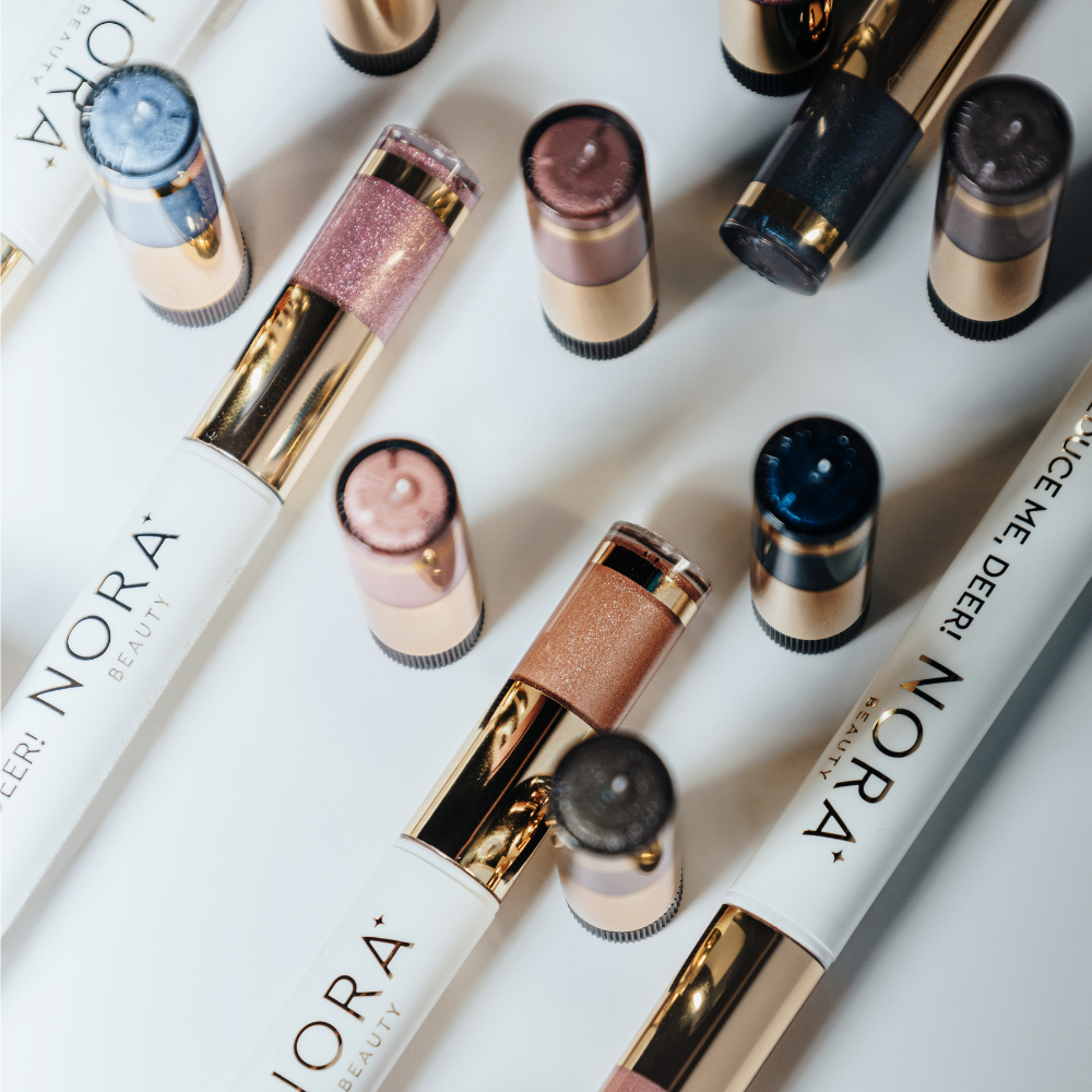 Nora Beauty Duo Pen - Szemhéjpúder Applikátor Duo