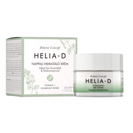 Helia-D Botanic Concept Nappali Hidratáló Krém Normál / Kombinált Bőrre 50 ml