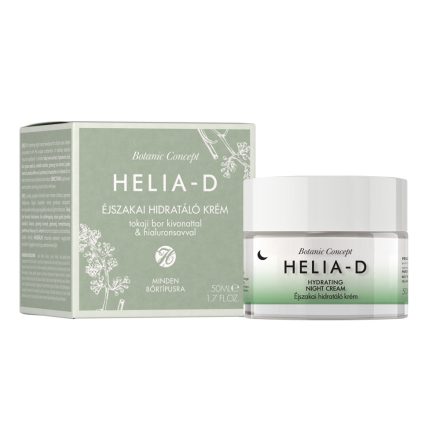 Helia-D Botanic Concept Éjszakai Hidratáló Krém 50 ml