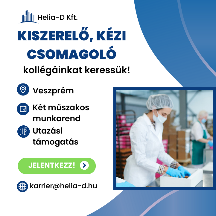 Kiszerelő, kézi csomagoló